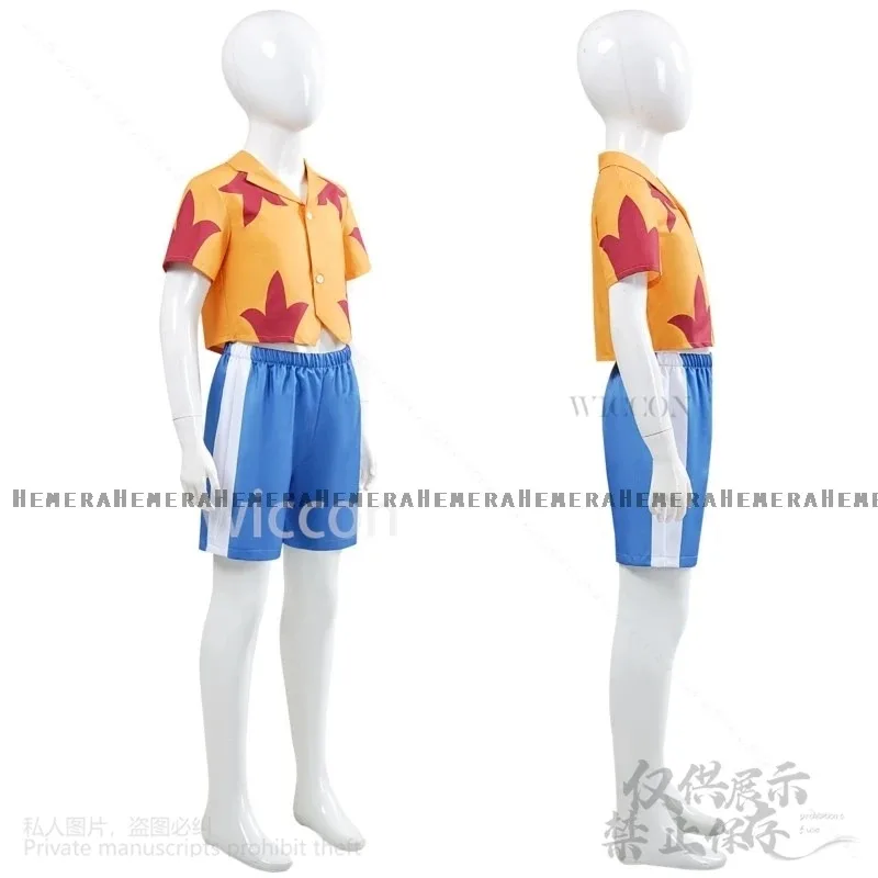 Tendencia de moda transpirable suelta Jumbaaa Anime Cosplay Jookbaa camisa hawaiana versátil Casual pantalones deportivos verano hombres personalizado