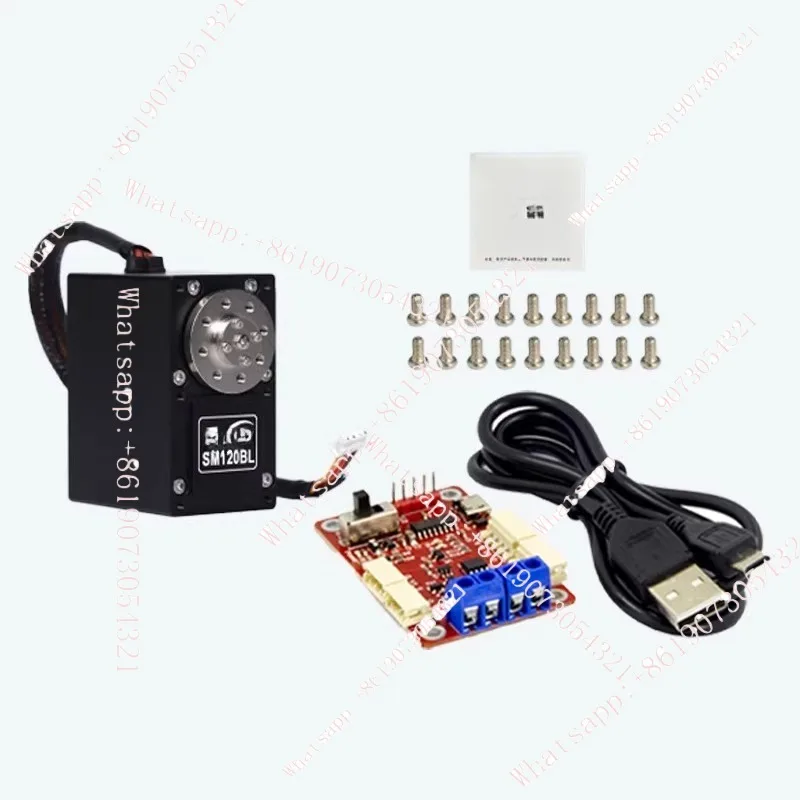 

SM120BL Металлический бесщеточный редукторный двигатель RS485, 120 кг, стальные зубья, 360 градусов