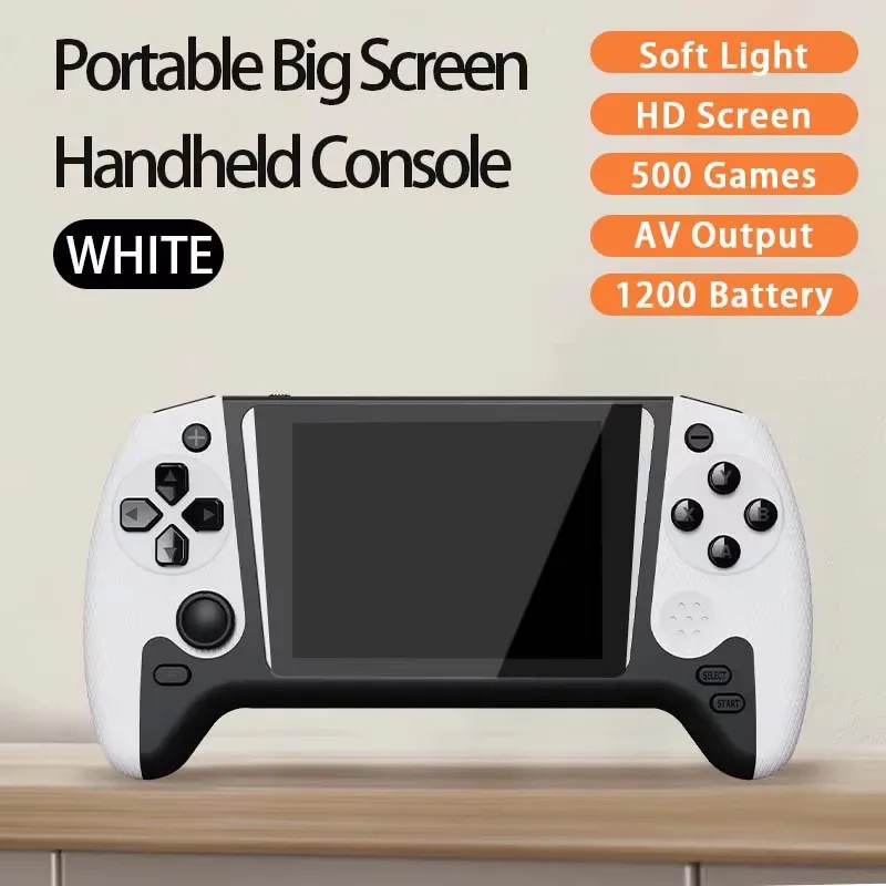 

New Q21 handheld game console 500-in-1 retro nostalgic large-screen handheld children's classic two-player game