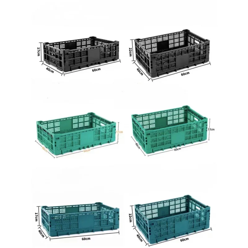 custom.Foldable Fruit Basket Supermarket & Convenience PP Promotion Counter Stacking Design
