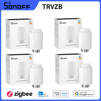 Sonoff TRV Zigbee TRVZB Smart Thermostatic Radiator Valve Temperature Controller EweLink Alexa Google Home Assistant ZHA MQTT