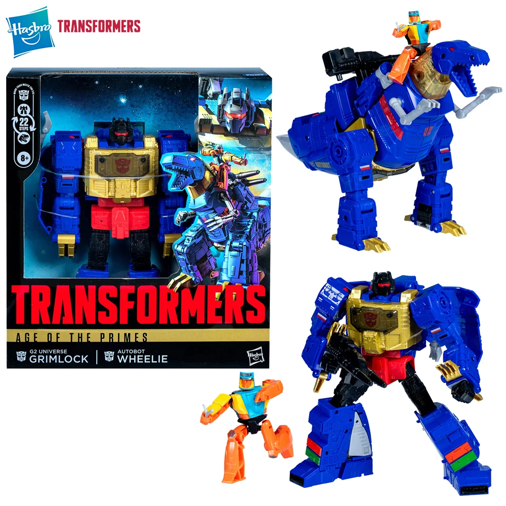 

In-Stock Hasbro Transformers Age of the Primes G2 Universe Grimlock 19cm Leader Class Collectible Action Figure Model Gift Toys