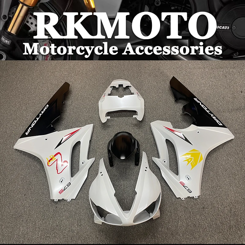 Motorcycle ABS Fairings Kit Fit for Triumph Daytona 675 675R 2006 2007 2008 2009 2010 2011 2012 Bodywork fairing set white