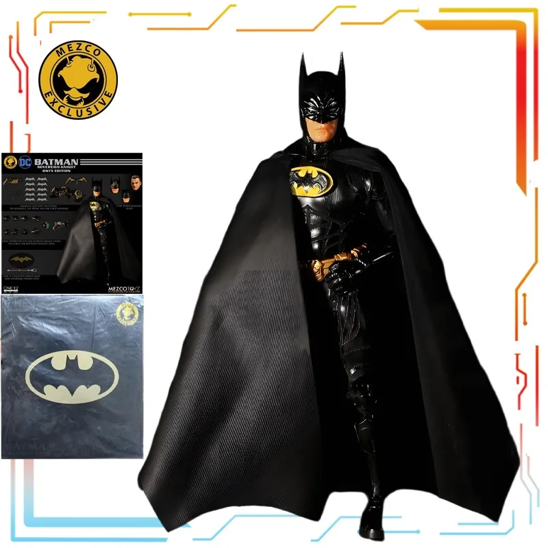 

Золотой стандарт Mezco 1/12, готовый продукт, подвижная фигурка Бэтмена: Рыцарь Соверенных игрушек, модель фестиваля, подарок для мальчиков