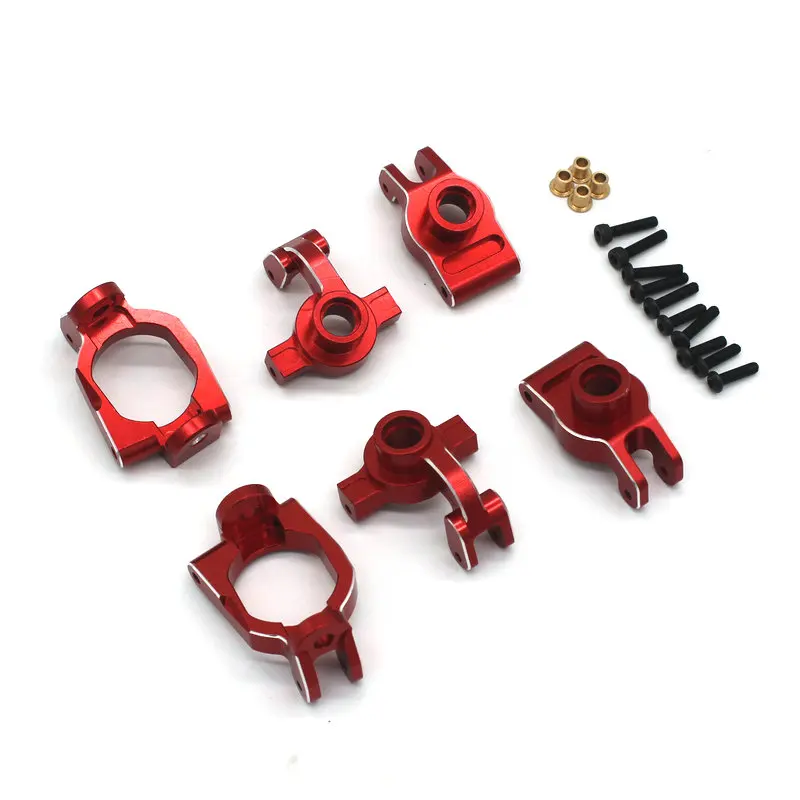 MJX 1/10 10208 Little Monster 10208V2 piezas de coche de control remoto kit de piezas de mejora de Metal