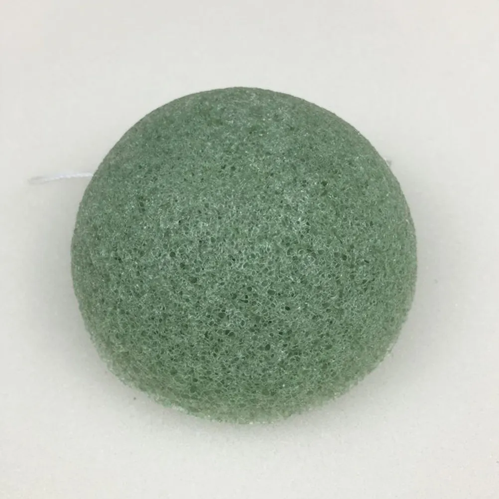 Natural Konjac Face Sponges 3 Pack Gentle Exfoliating Cleansing Puffs for Dry Flaky Sensitive Skin