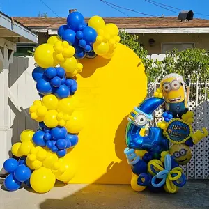 Personalized Minion Inspired Birthday Vinyl popular Backdrop, Minion Banner For Photo Op, Balloon Arch, Minion Birthday