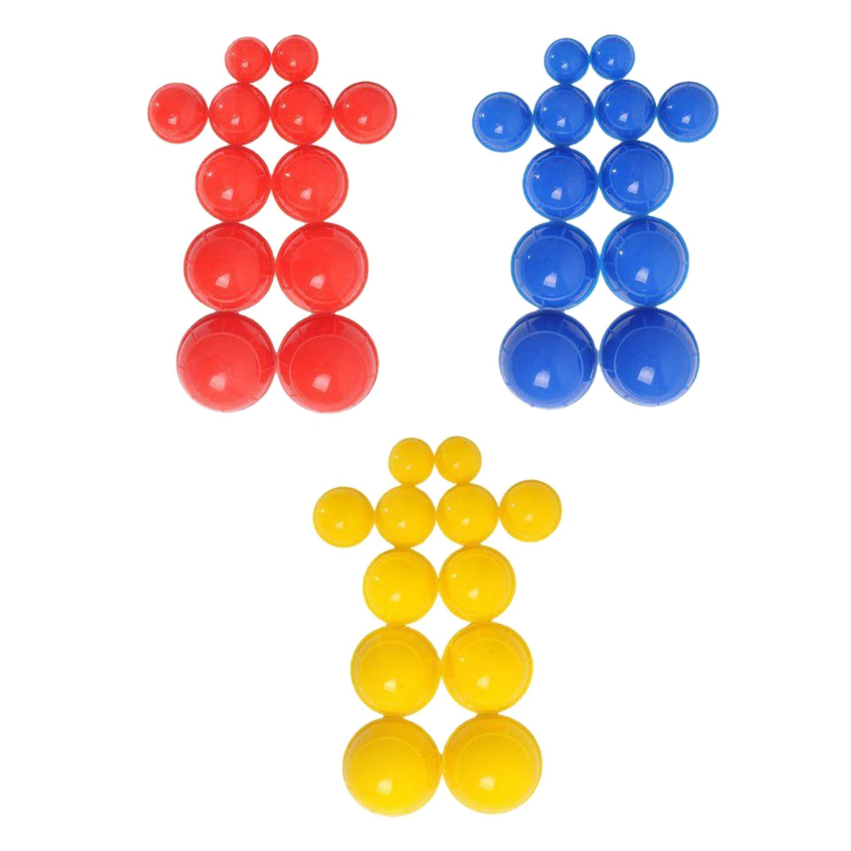 AA20-24Pcs Blue Health Care Vacuum Cupping Cups Silicone Suction Cup Massage