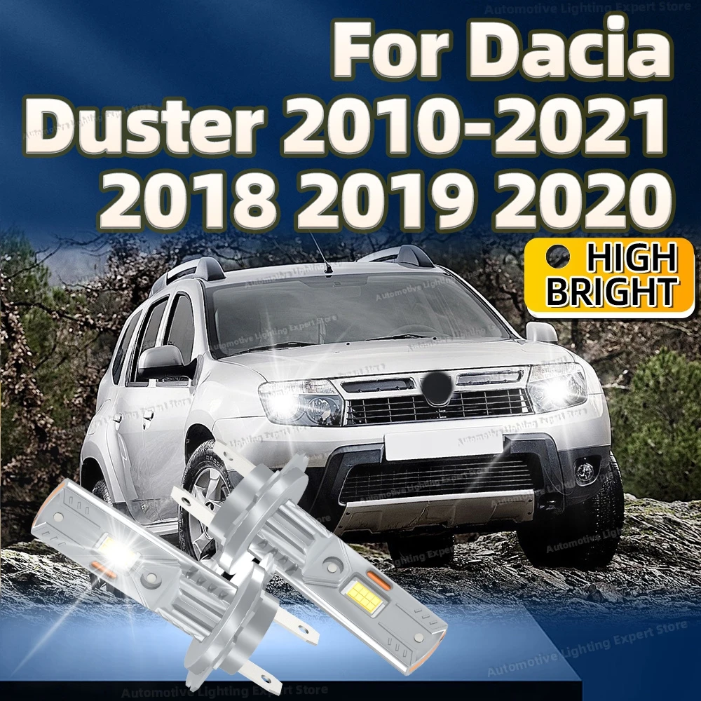 

2Pcs H7 LED Headlight Bulbs CANBUS 30000LM 6000K Car Light Lamp For Dacia Duster 2010-2021 2011 2012 2013 2014 2015 2016 2017