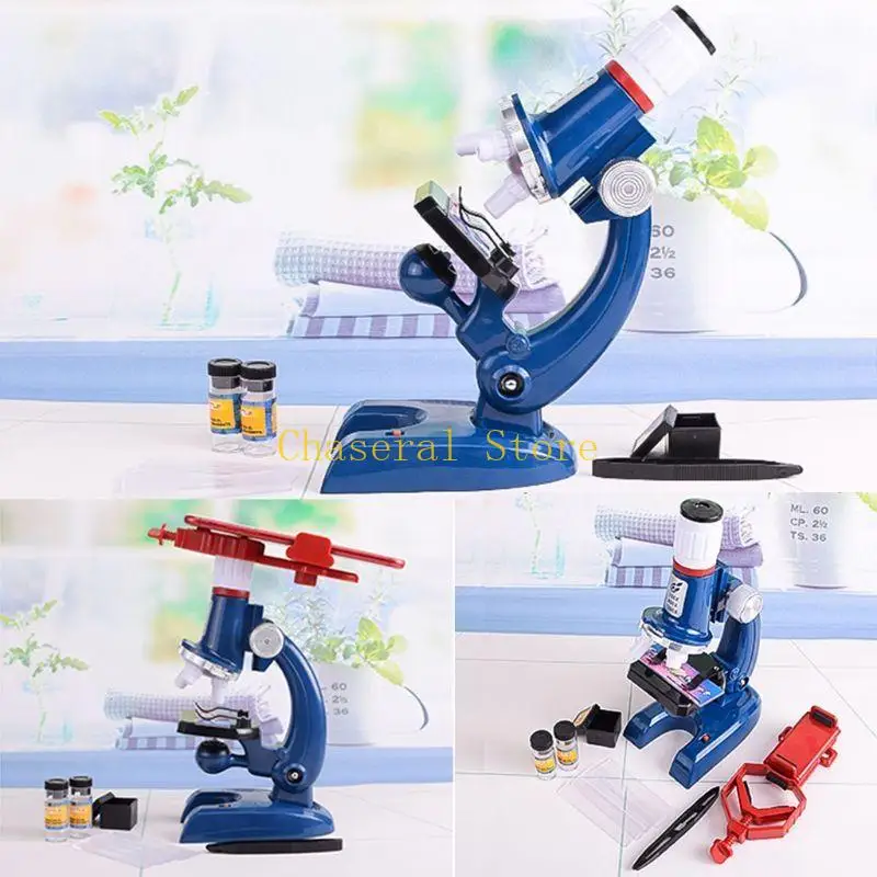 E7CE 100X-1200X Biological Microscope for w/ Holder Educational Toy
