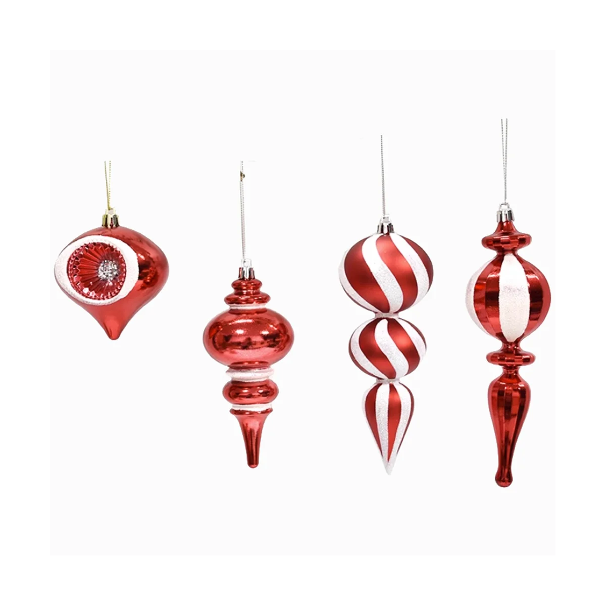 Adorno navideño para decoración del hogar, colgante artesanal de Año Nuevo, Bola de cebolla de árbol de Navidad