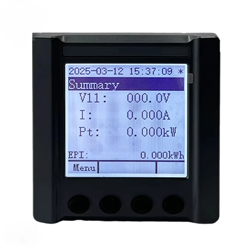 

Three-Phase Panel Meter RS485 CTs Ethernet Communication for Building Energy Billing System Featuring Multiple Rate Function