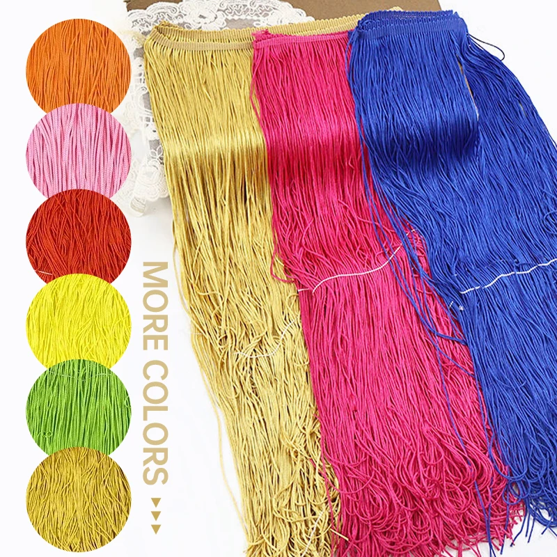2/5Meters 50cm Long Fringes Ta - огляд і ціна Fringe Ribbon Sewing