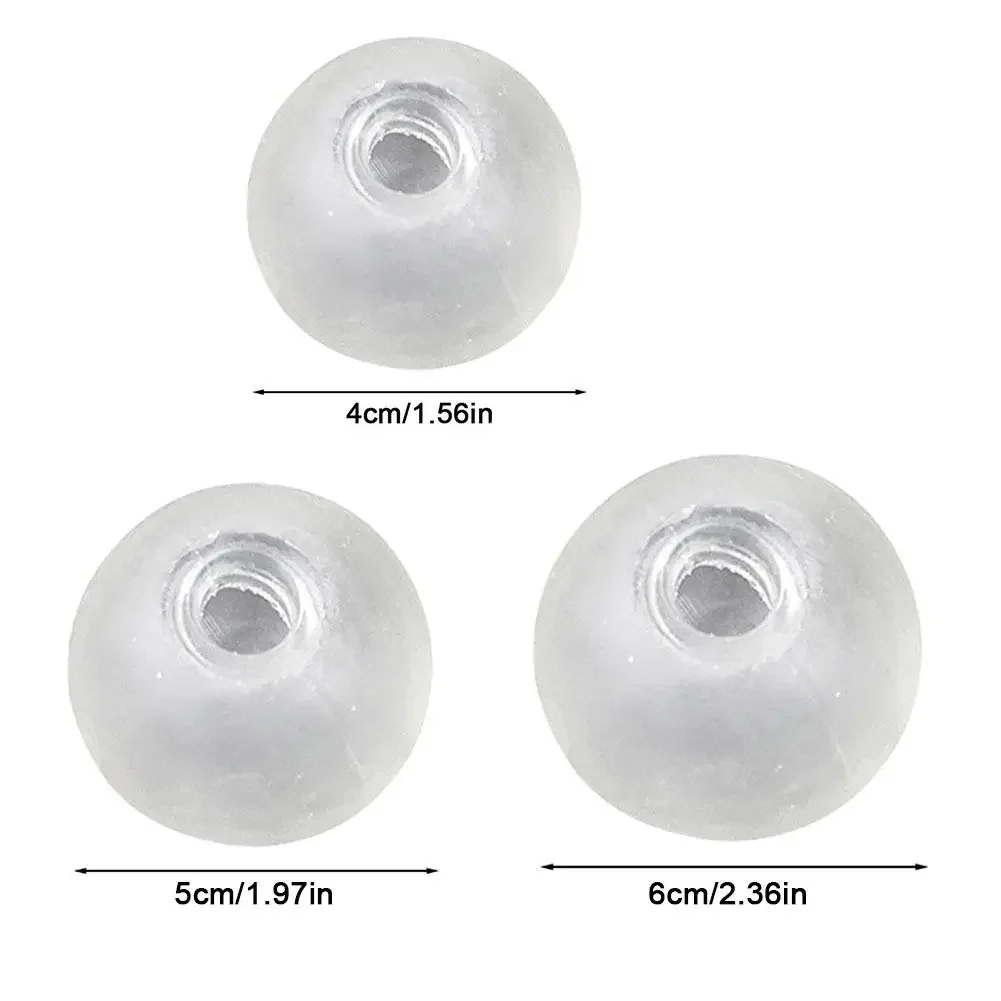 1-10PC Kugelschmuck TPR Gussformen Werkzeuge DIY Leere Kugelhülle Handgefertigte Kugel Dekompressions-Spielzeug mit Langsamer Rückfederung – Detail 13