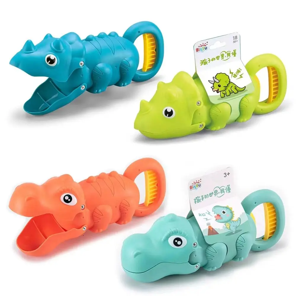 Giocattoli di sabbia da neve multicolori Modello di cartone animato Stampi per clip di sabbia in plastica Giocattolo per bambini Creatore di palle di neve Spiaggia Scavo Pala di sabbia Regalo