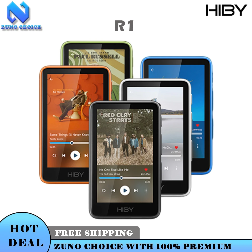 HiBy R1 lecteur de musique Audio HiFi MP3 USB DAC WiFi Bluetooth 5.1 DSD256 PCM384kHz/32bit X1600E CS43131 MSEB Web Radio sortie 3.5mm HiBy R1 lecteur de musique Audio HiFi MP3 USB DAC WiFi Bluetooth 5.1 DSD256 PCM384kHz/32bit X1600E CS43131 MSEB Web Radio sortie 3.5mm
