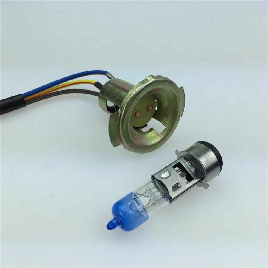 Former Motorcycle Scooter Electric Car Headlight Bulb Headlight Bulb Lamp Holder Fixed Bearing Large Assembly