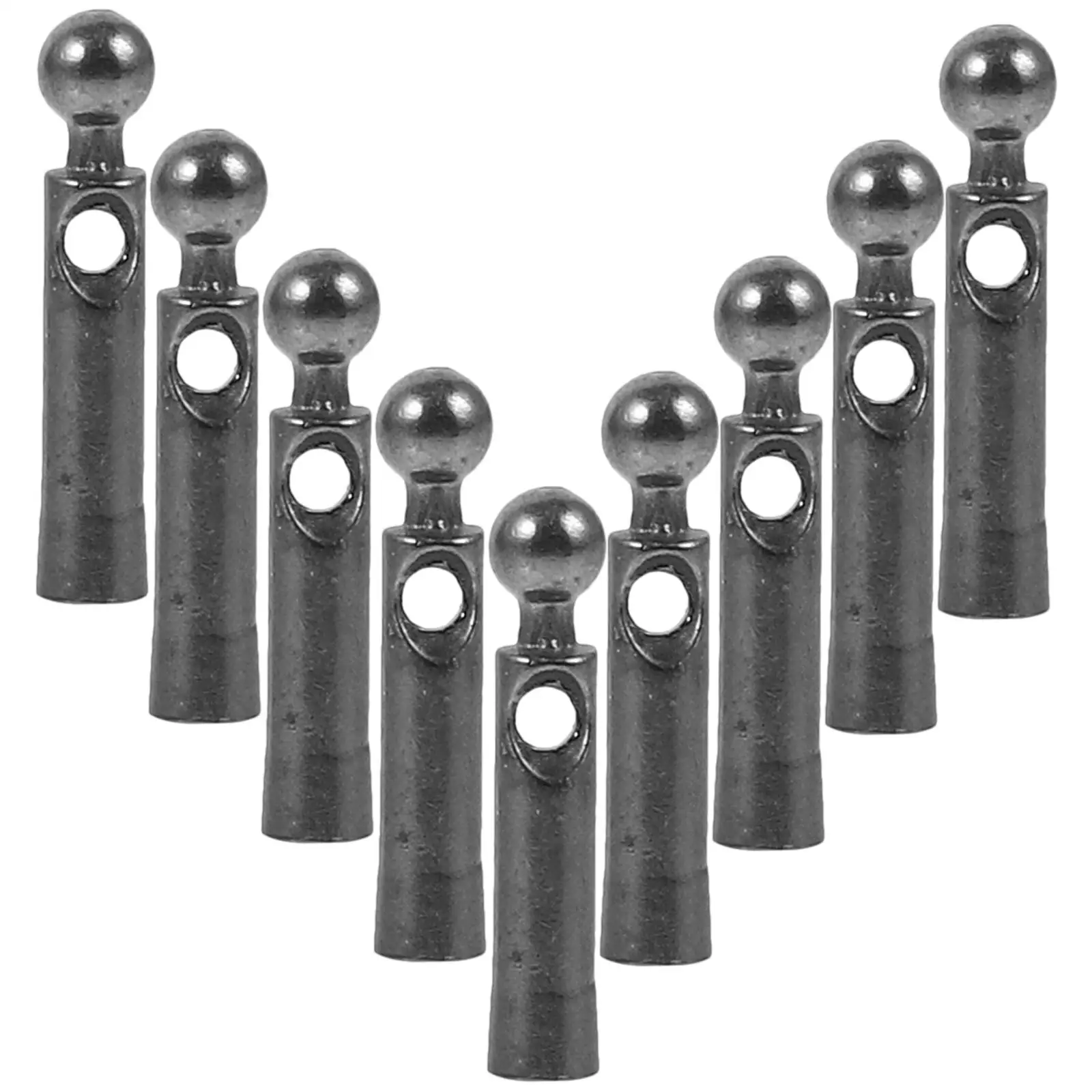 

10 Pcs Umbrella Tail Beads 15X1.8mm Hole Metal Components for Folding Repair Accessories Replacement Parts Anti Wear Sun