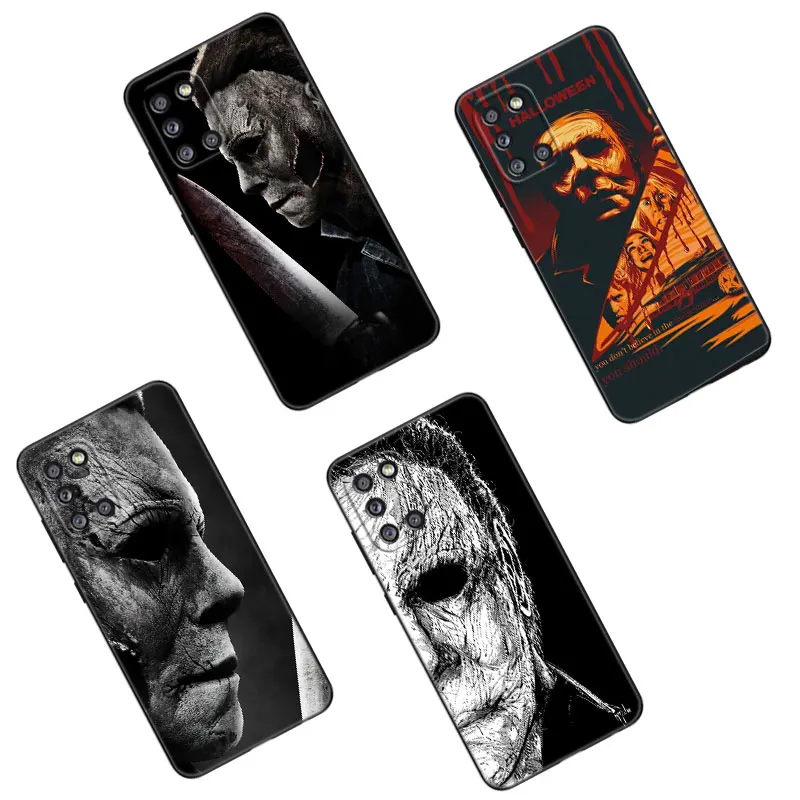 Horror Film Halloween Zwart Telefoonhoesje Voor Samsung Galaxy A01 A03 Core A04 E A02 A05 A10 A20 A21 A30 A50 S A6 A8 Plus A7 2018