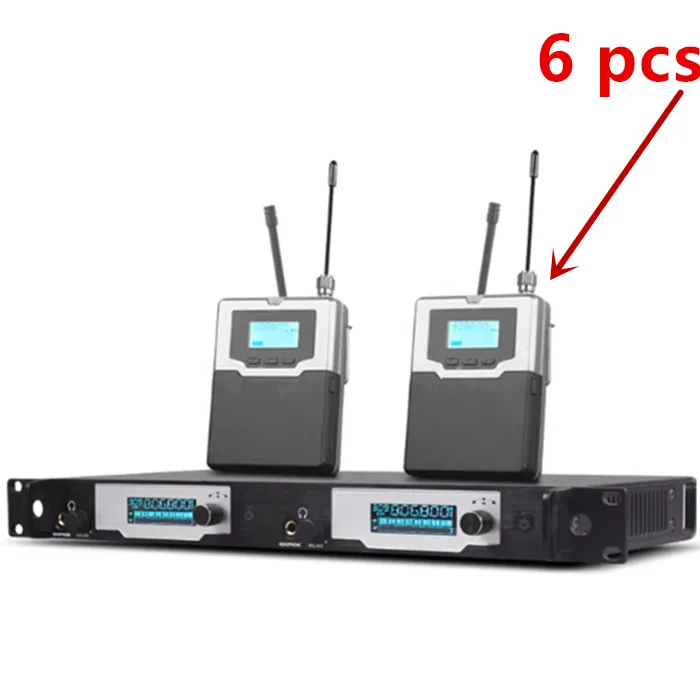 

Беспроводная система мониторинга TKG Audio Mono 6: внутриканальные наушники, двойной передатчик, профессиональное аудиооборудование для сценических выступлений