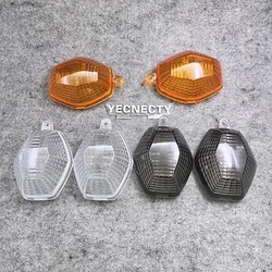 2PC Front Rear Motorcycle Indicator Cover Turn Signal Light Lens For Suzuki V-Strom DL 650/1000 DRZ 400 S/E/SM SV1000 GSX 1250FA