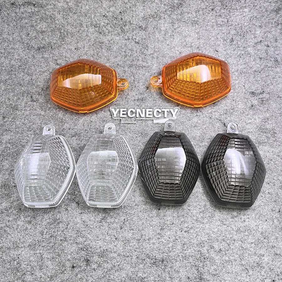2PC Front Rear Motorcycle Indicator Cover Turn Signal Light Lens For Suzuki V-Strom DL 650/1000 DRZ 400 S/E/SM SV1000 GSX 1250FA