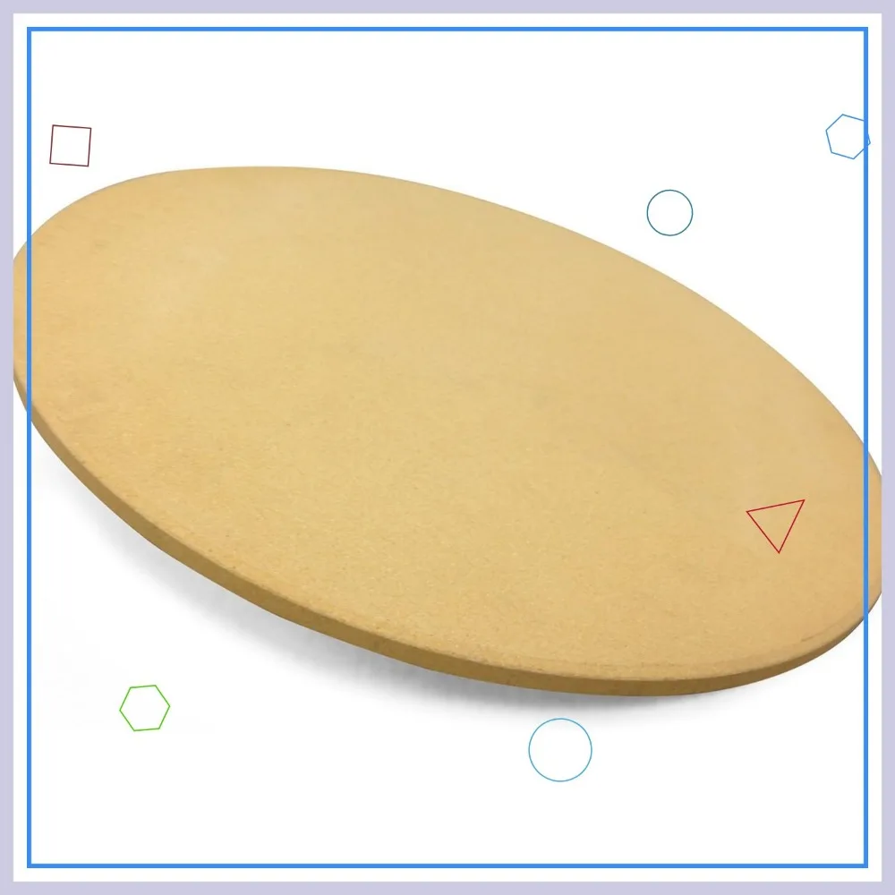 

Premium Pizza Grilling Stone for Outdoor Cooking, Perfect for Homemade Pizzas and BBQ