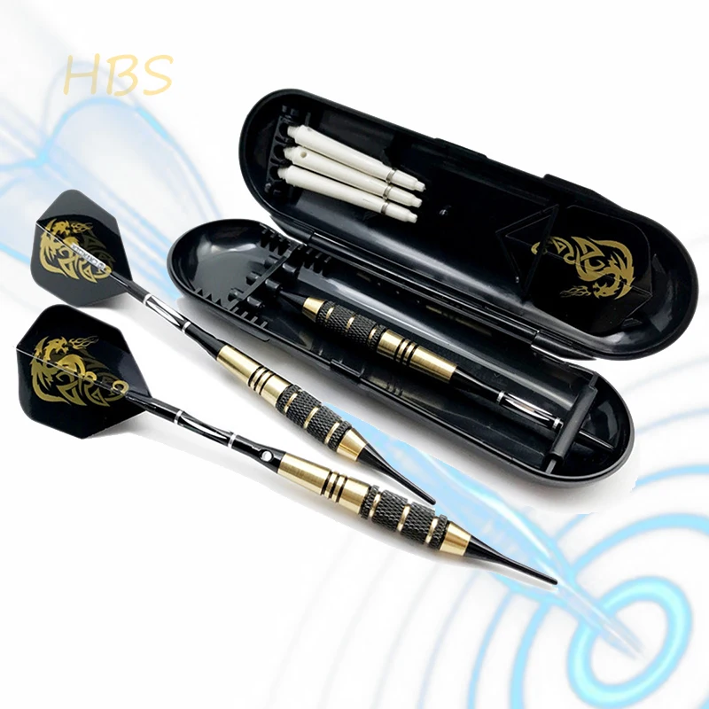 

HBS Professional Brass Darts 18g Soft Tip Darts Set Electronic Darts Indoor Throwing Game