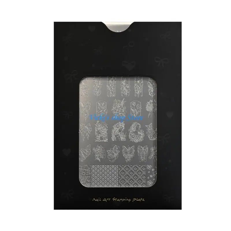 

Multifunctional Stamp Tool With Small Patterns For Salon And Home Use