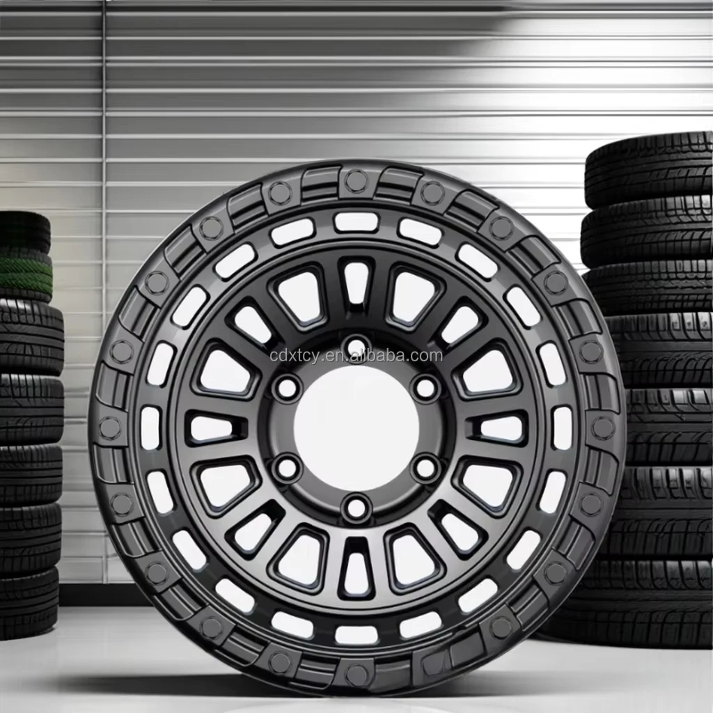 XINGTU Venta al por Mayor, Nuevo Diseño, Llantas de Aleación para Auto 4x4 de 17 y 18 Pulgadas, 6 Agujeros, Llantas Todoterreno 17x9, 5x127, 5x150, 6x114.3, 6x139.7 para Camioneta