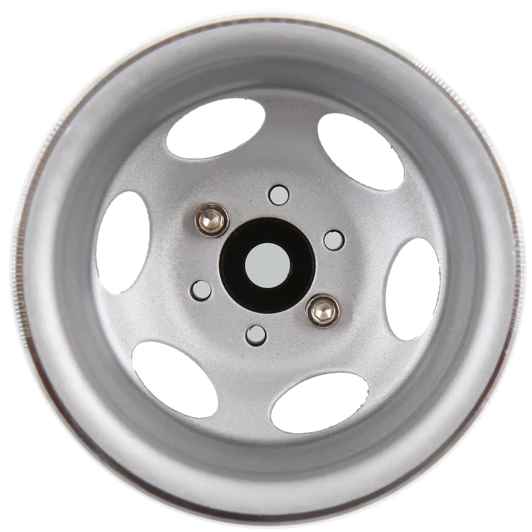 RC 4 قطعة طبق معدني عميق 1.9 بوصة Beadlock عجلة ريم إزاحة سلبية لسيارة 1/10 RC الزاحفة محوري SCX10 Pro كابرا Traxxas TRX4 D90