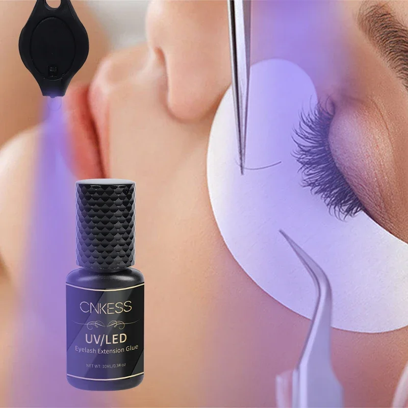 2024 UV/LED-Kleber schnell trocknende Wimpern verlängerung Kleber UV-Kleber Beauty-Tool