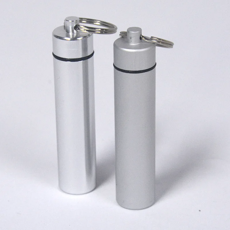 Aluminum Alloy Portable Rustproof Stand For Toothpick Outdoor Household Travel Seal Storage Container Box Holder Case