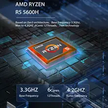 Mini PC Ryzen 5 Gaming Desktop with SSD #6