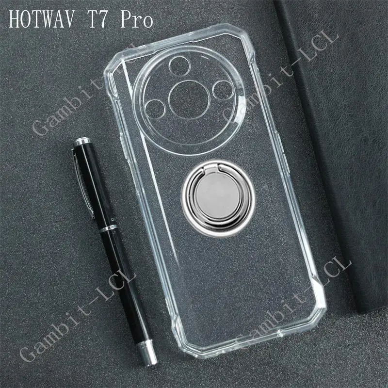 

Кольцо-держатель для HOTWAV T7 Pro 2024 6,6 дюйма T7Pro, мягкий силиконовый чехол из ТПУ для HOTWAVT7Pro