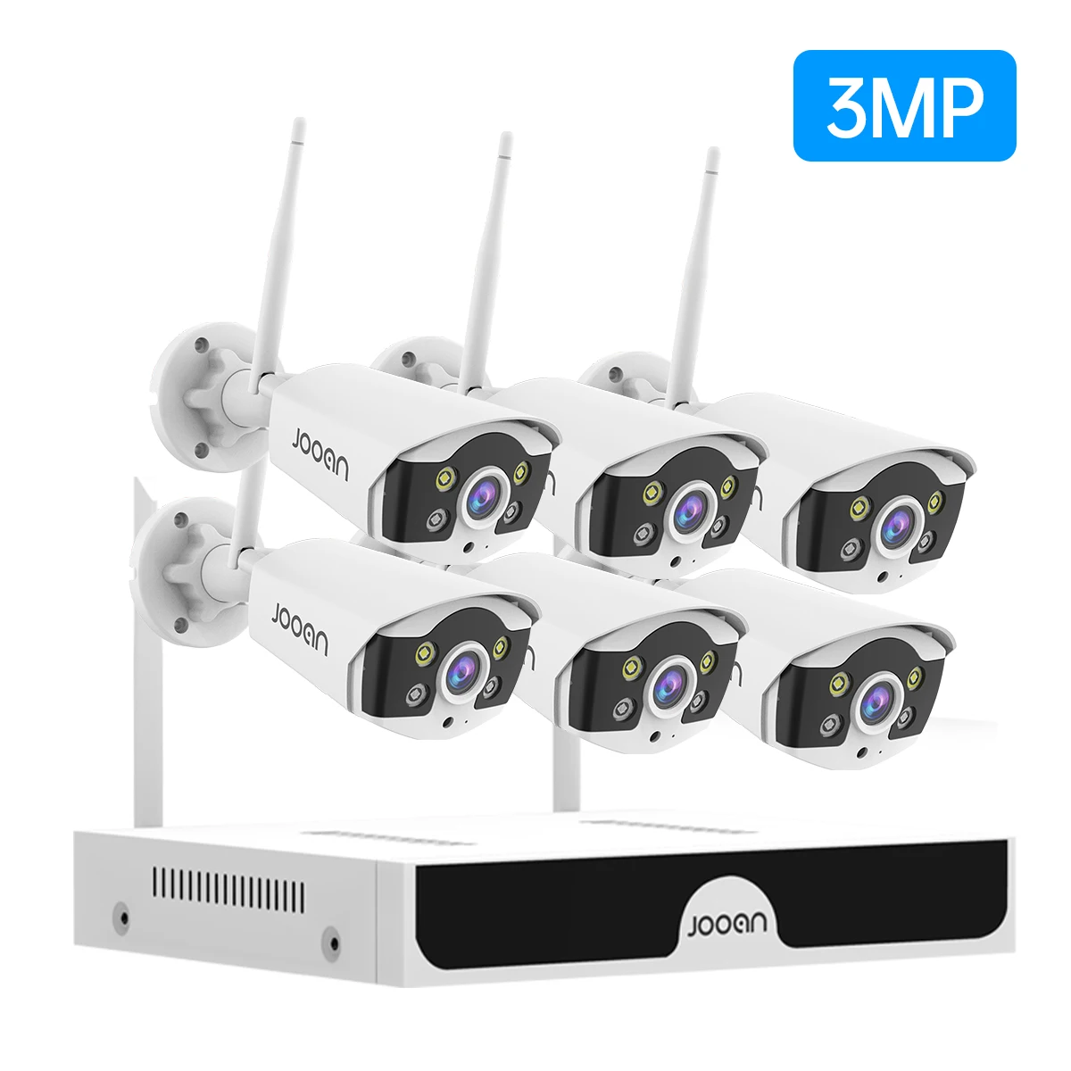 New 3MP 5MP WiFi CCTV System 10CH NVR Security Camera System Two Way Audio Outdoor Wireless IP Cameras Video Surveillance Kit