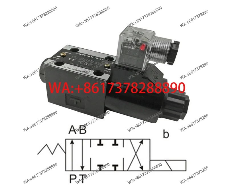 

Гидравлический электромагнитный реверсивный клапан Youliwei DSG-02-2B/2B2B, одноголовочный реверсивный клапан, полная серия