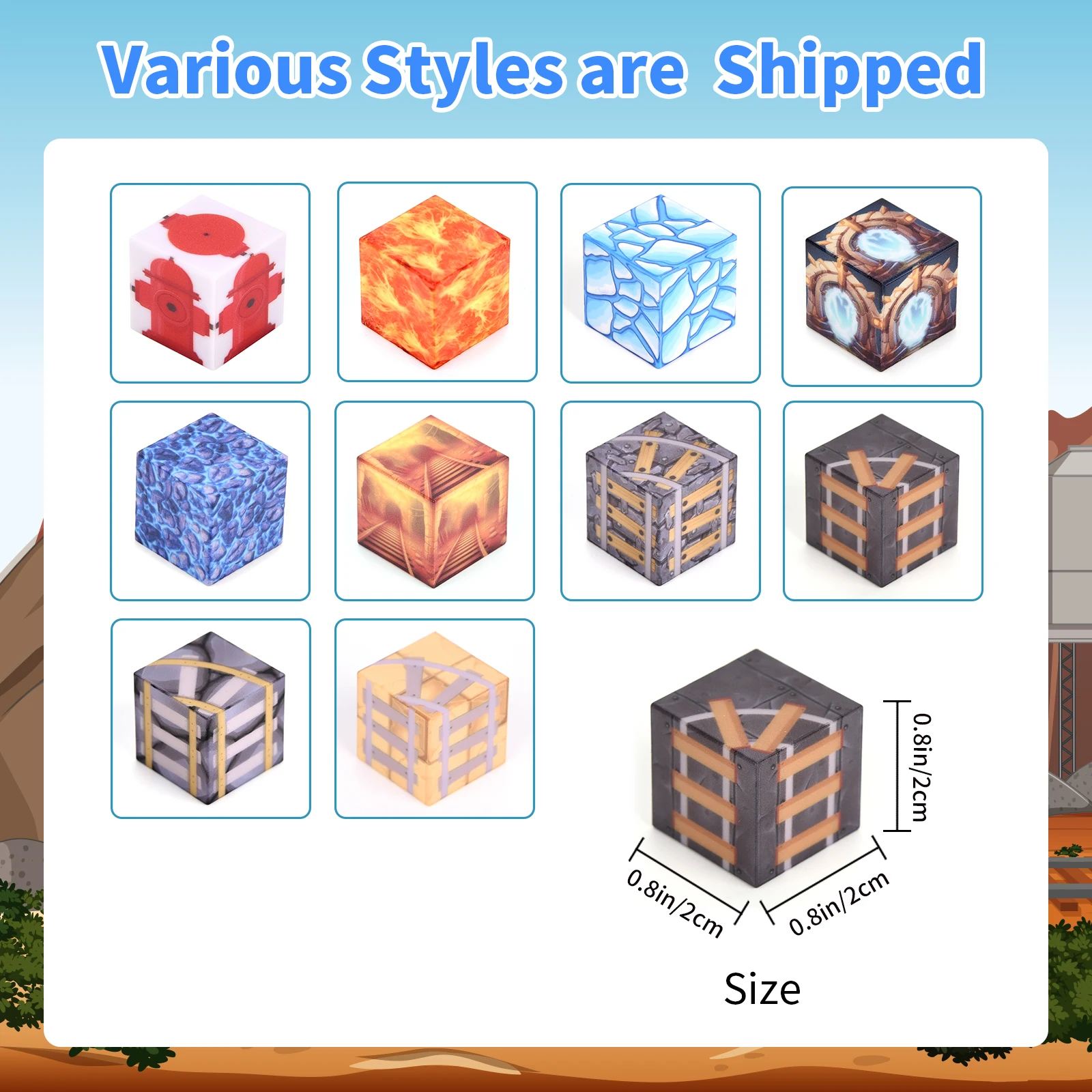 Magnetic building block set, children's safe stacking toy, can be used as a birthday gift, Christmas gift