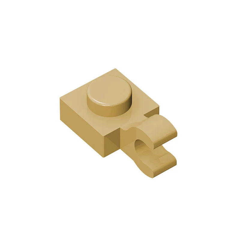 50pcs 61252 6019 Modified 1 x 1 U Clip Bricks Collections Bulk Modular GBC Toy For Technical MOC DIY Buildings Blocks Gifts