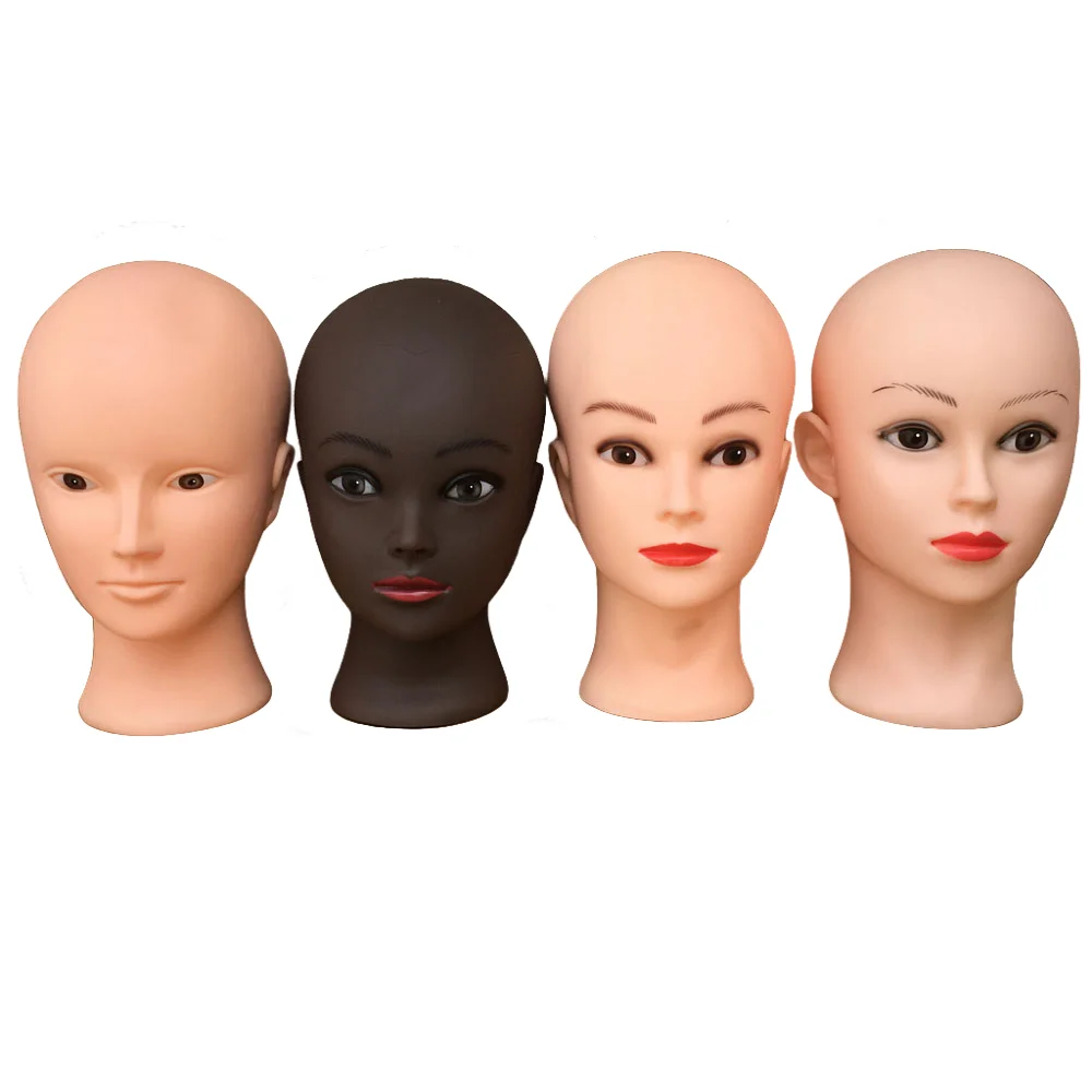 3 type Mannequin Head Wig Stand Holder For Wigs Making Display Cosmetology Manikin Training Head