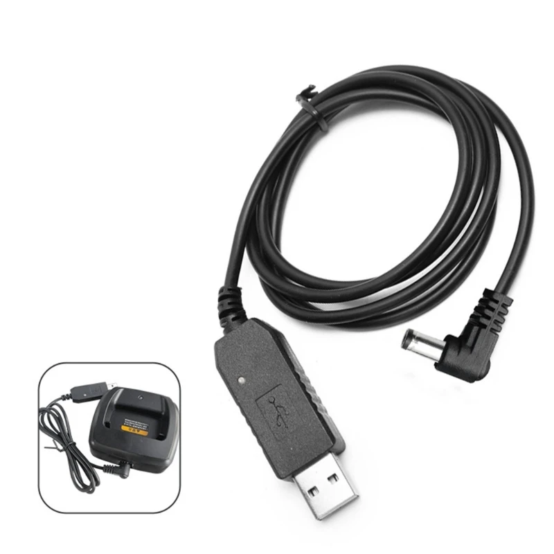 Trang Sức Giọt 2 Chiều Đài Phát Thanh USB Sạc-Cáp Cho UV-5R BF-UVB3 UV82 UVS9 Bộ Máy