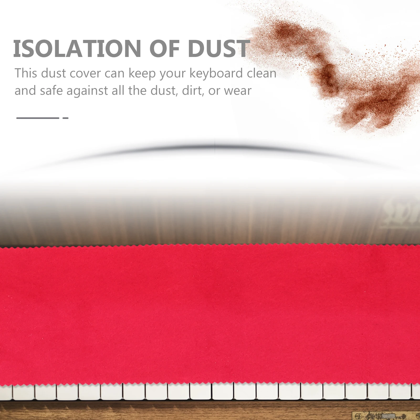 

Piano Keyboard Cover Protective Protector for Dirt-proof Anti-scratch Cloth Electronic