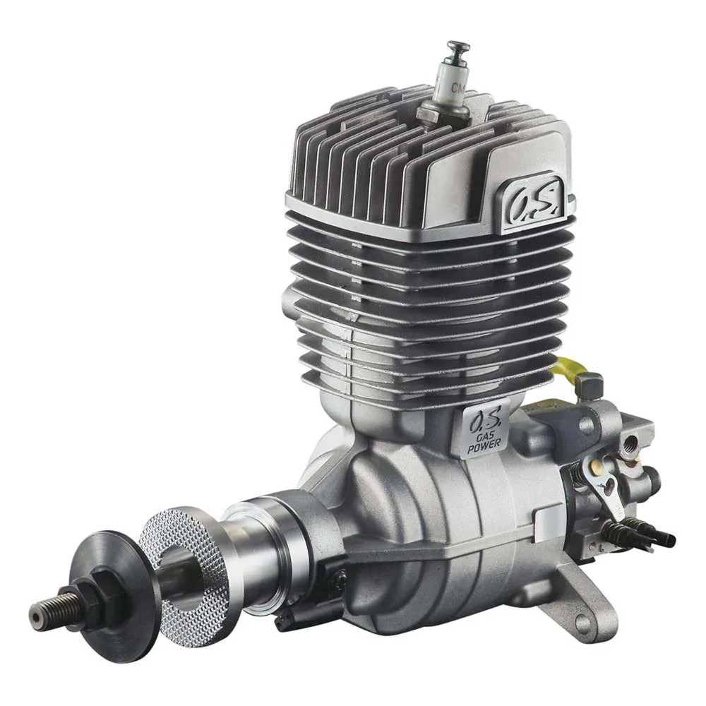 OS Engines GT33 33cc Single Cylinder 2-Stroke Gas version Engine Ignition E-5030 Muffler 38300 For RC Fixed Wing Model Airplane