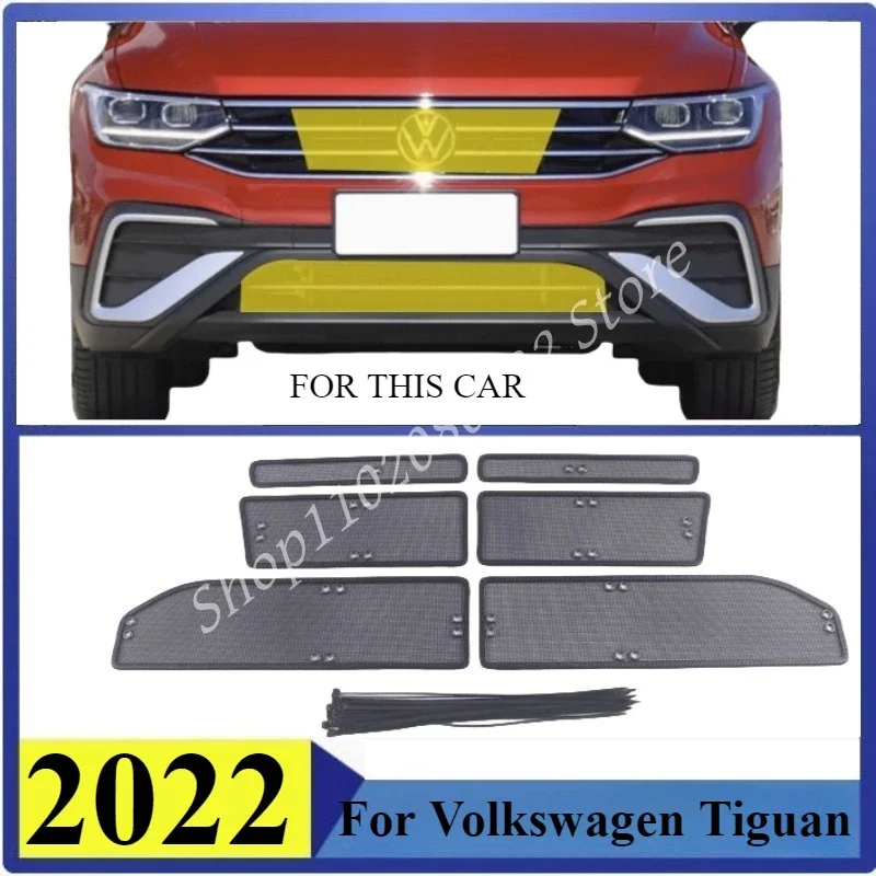 

Insect-proof Air Inlet Protect Cover Airin Insert Net Vent Racing Grill For Volkswagen Tiguan 2022 Filter