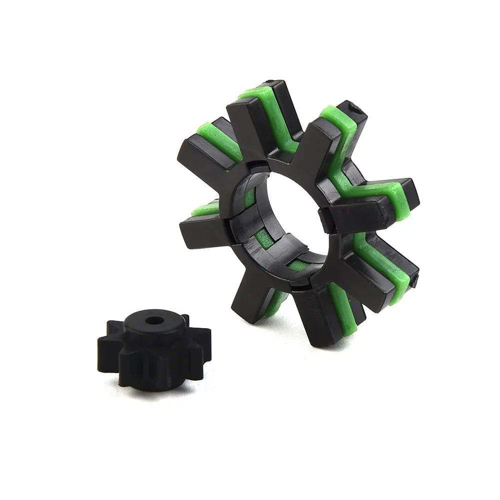 High Quality Front Elastic Coupling Gear Car Direct Replacement Easy To Install Plastic Practical Black & Green