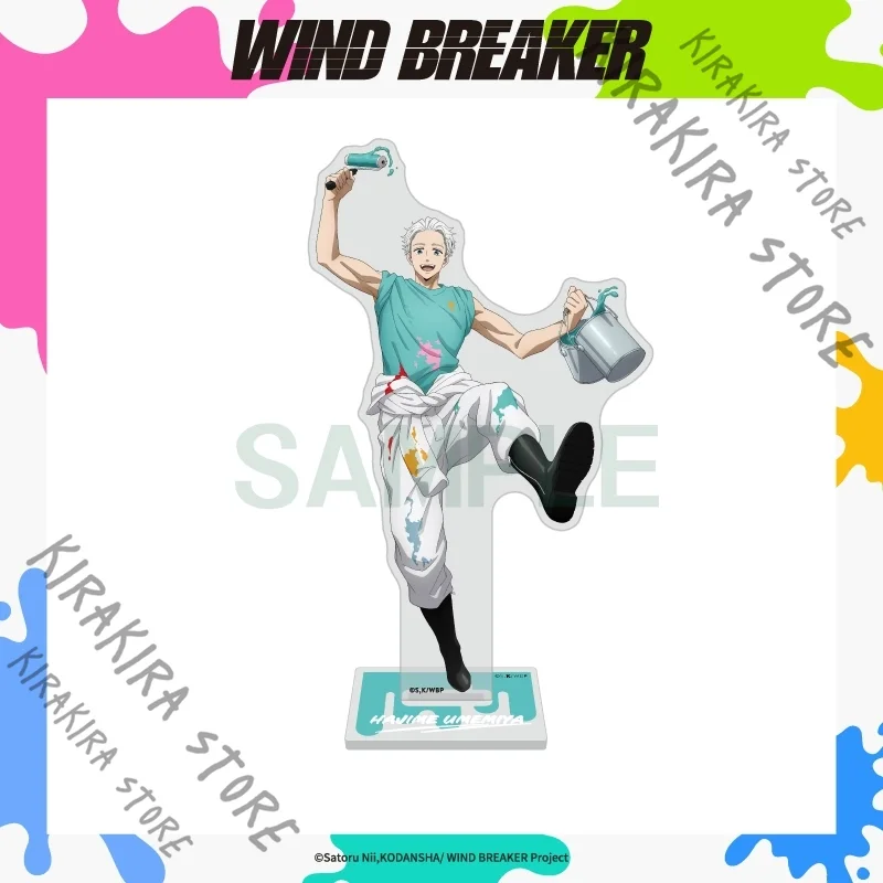 WIND BREAKER Umemiya Hajime KAJI REN Kiryu Mitsuki Cosplay Standing Plate Indicative Board Official Anime Ornaments Mascot view 4