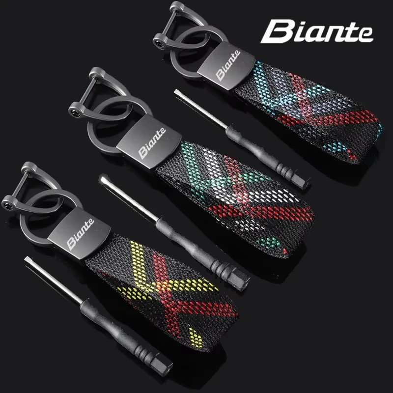 Car Keychain Oxford Webbing Key Chain Rings For Biante Atenza RX8 RX7 MX3 MX5 CX9 CX7 CX5 CX8 CX30 Speed