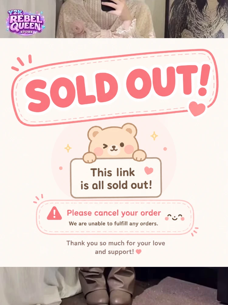 sorry love this item is sold out please cancet the order thx