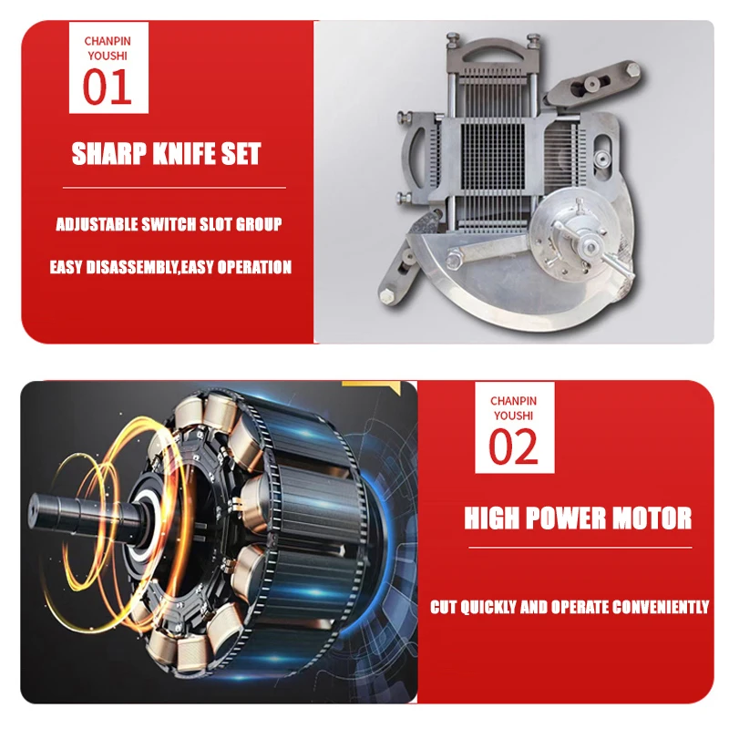 Electric Vegetable&Meat Cube Cutting Machine Automatic Frozen Pork Dicing Machine/Beef Dicer with Factory Price