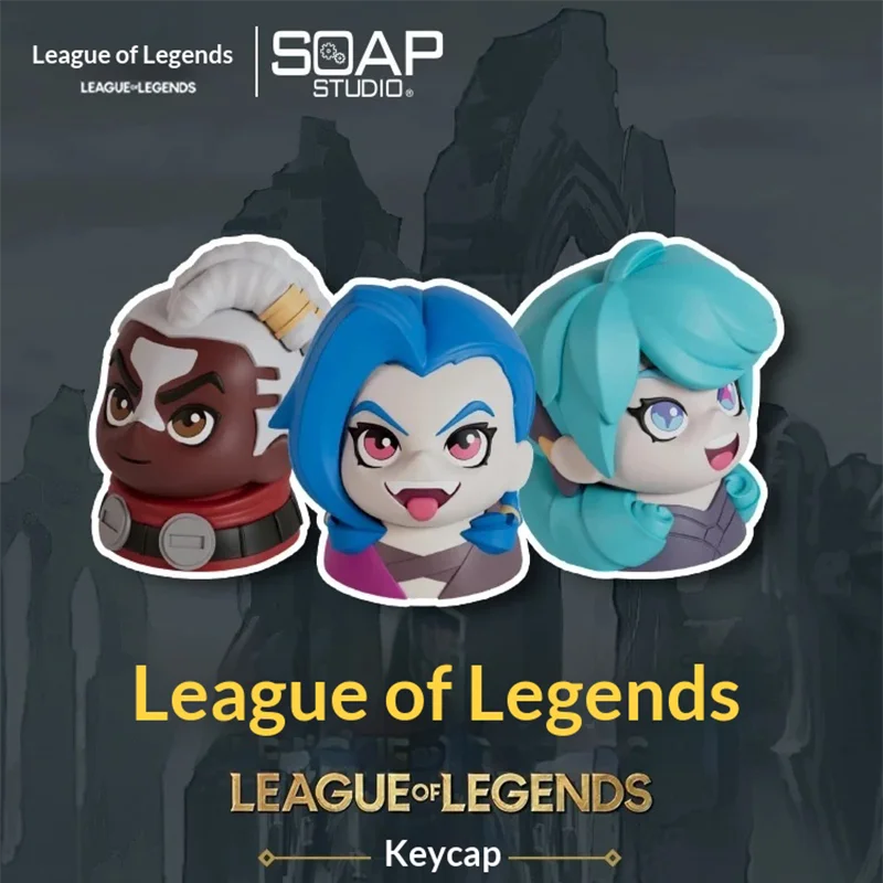 

Soap Studio League of Legends (LOL) Keycap Blind Box 2025 World Championship Gaming Merchandise Trendy Accessories